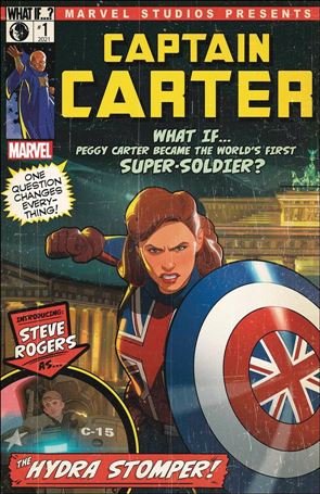 Captain Carter issue 1-G 1:25 Animation Cover