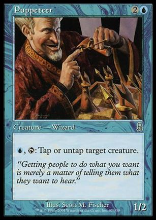 Magic the Gathering: Odyssey (Base Set) card 97 Puppeteer