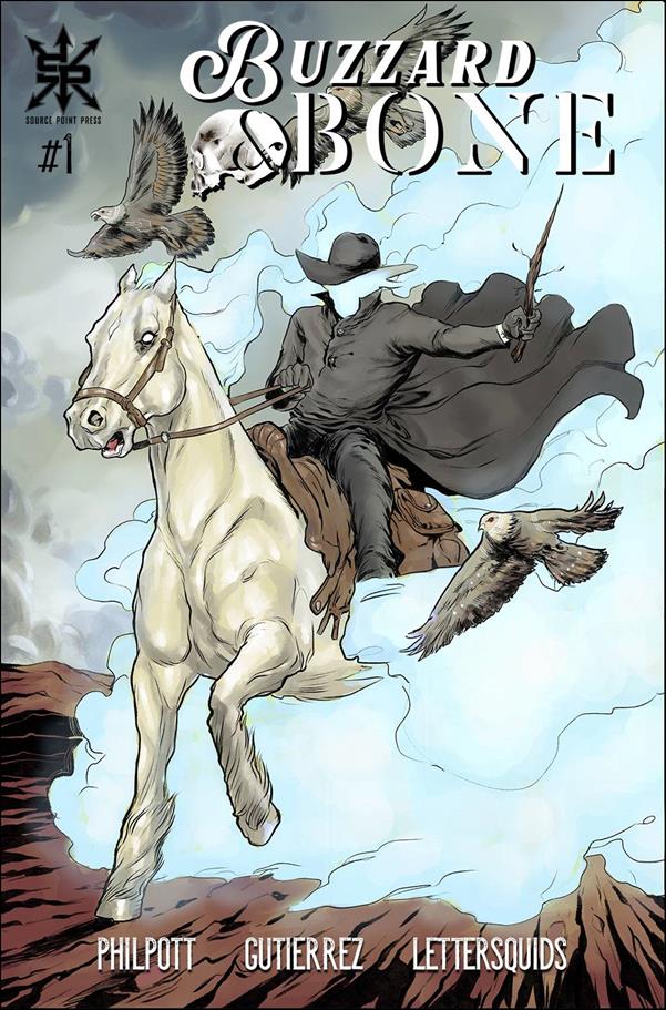 Buzzard and Bone issue 1-B Horseman Cover