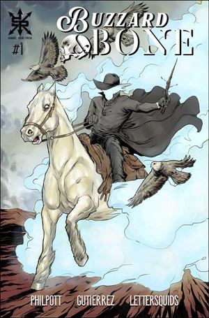 Buzzard and Bone issue 1-B Horseman Cover
