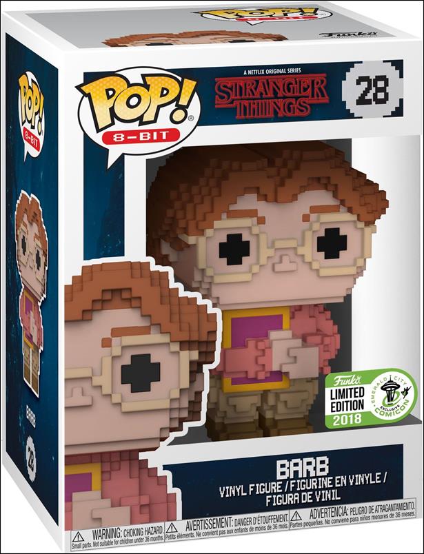 POP! 8-Bit figure 28 Barb Emerald City Comicon 2018