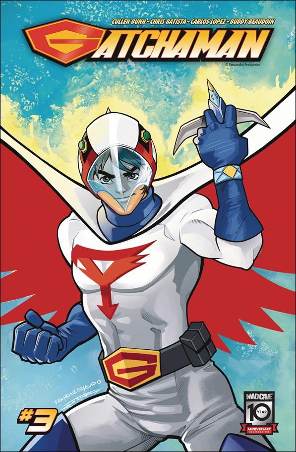 Gatchaman issue 3-C Francine Delgado Cover