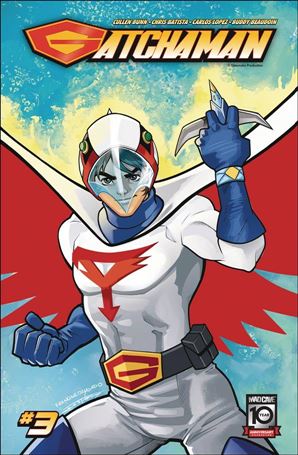 Gatchaman issue 3-C Francine Delgado Cover