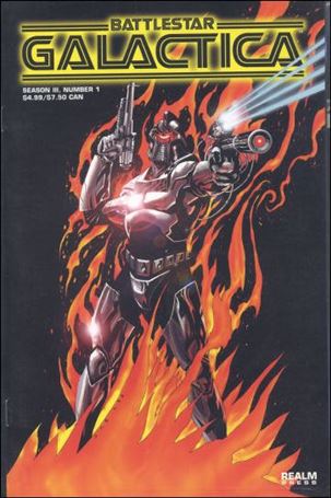 Battlestar Galactica: Season III issue 1-B Jae Lee Deluxe Cardstock Cover