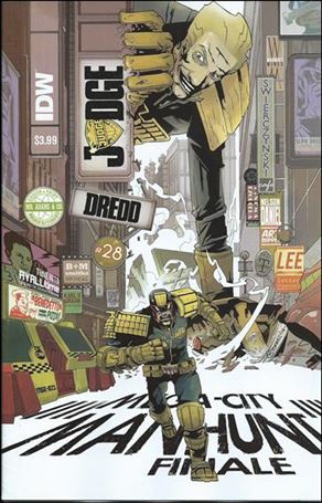 Judge Dredd (2012) issue 28 Mark Torres Cover
