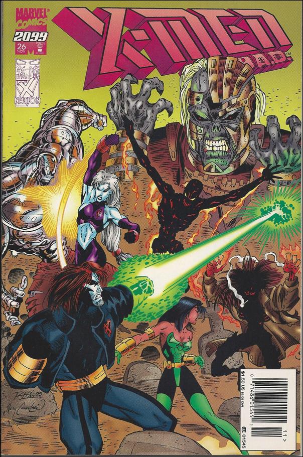 X-Men 2099 issue 26-B Newsstand Edition / Price Variant