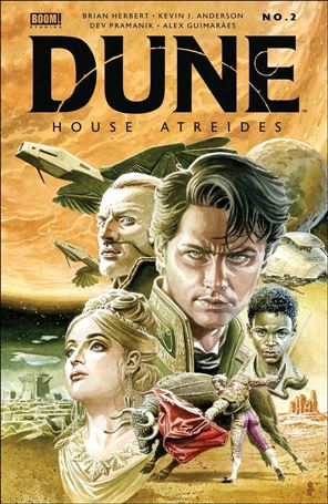 Dune: House Atreides issue 2-B J.G. Jones Cover