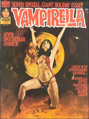 Vampirella issue 58 Enrich Torres cover painting.