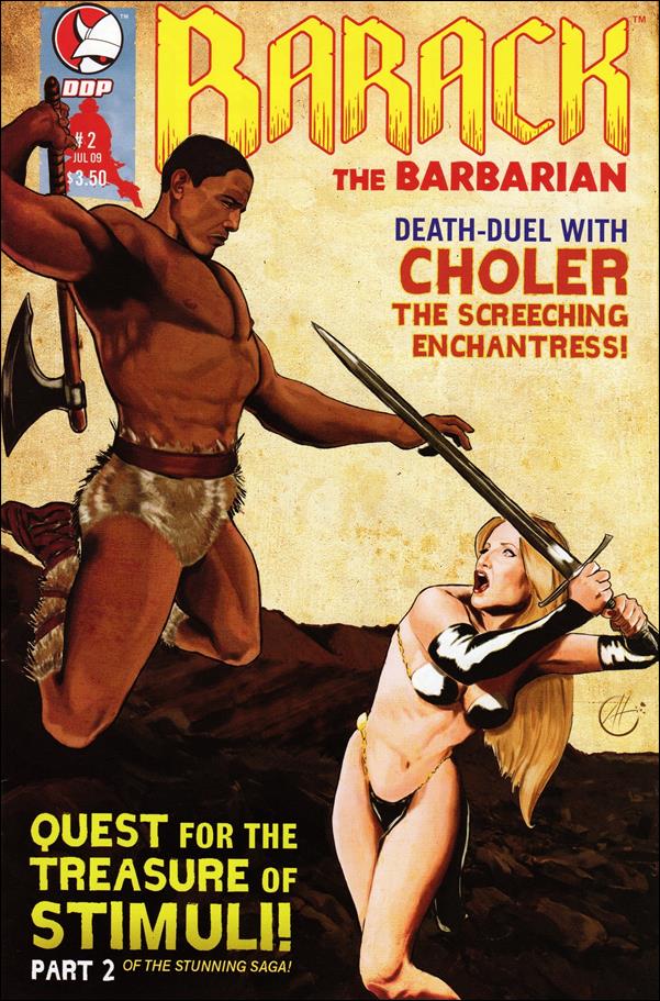Barack the Barbarian: Quest for the Treasure of Stimuli  issue 2