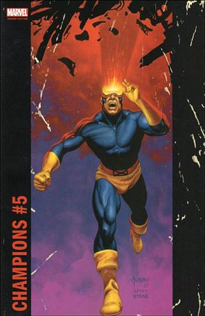 Champions (2016) issue 5-C Joe Jusko Corner Box Cover