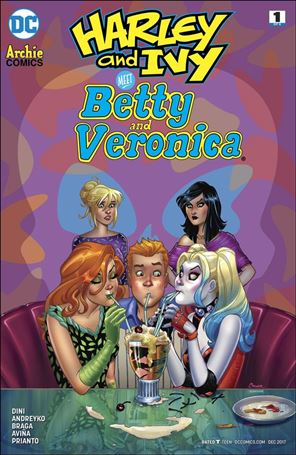 Harley & Ivy Meet Betty & Veronica issue 1 Amanda Conner Cover