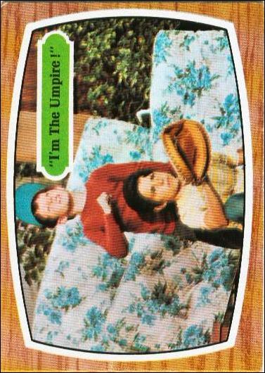 Brady Bunch (Base Set) card 39 "I'm the Umpire !"