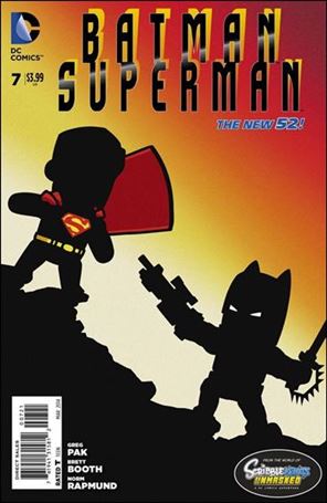Batman/Superman (2013) issue 7-D Jon Katz 1:25 Scribblenauts Cover