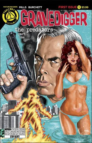 Gravedigger issue 1 Rick Burchett Cover