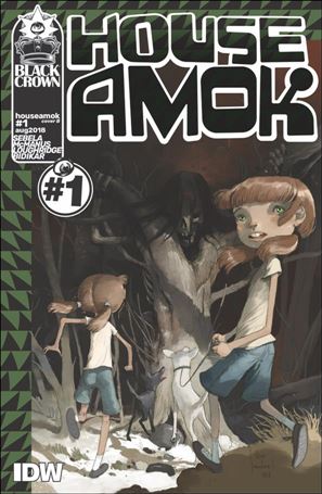 House Amok issue 1-B Tony Sandoval Cover