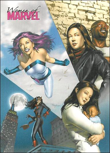 Women of Marvel (Base Set) card 27 Jessica Jones Cage
