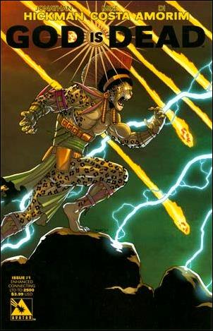 God is Dead issue 1-L Jacen Burrows Enhanced Connecting Cover 1/2500