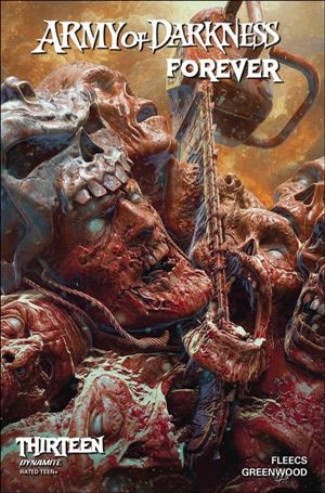 Army of Darkness Forever issue 13-B Björn Barends Cardstock Cover