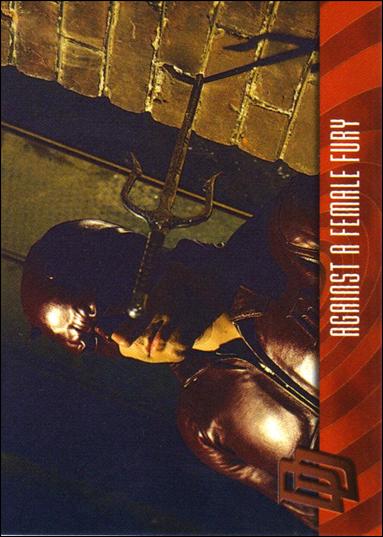 Daredevil: The Movie (Base Set) card 53 Against A Female Fury