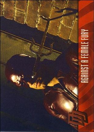 Daredevil: The Movie (Base Set) card 53 Against A Female Fury