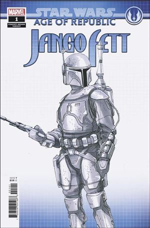 Star Wars: Age of Republic - Jango Fett issue 1-C Design Cover