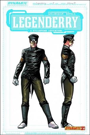Legenderry: A Steampunk Adventure issue 2-C Johnny Desjardins 1:50 Kato Concept Cover