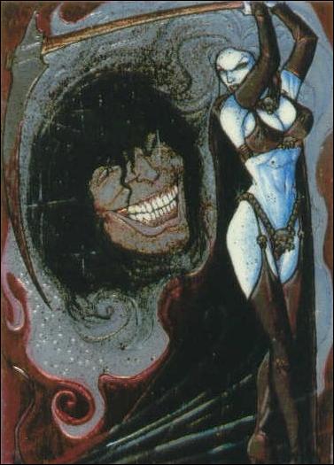 Lady Death All Chromium (Base Set) card 78 A Vision