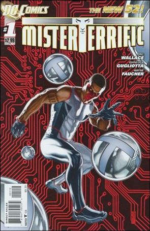 Mister Terrific issue 1-B Red Cover (2nd Printing)