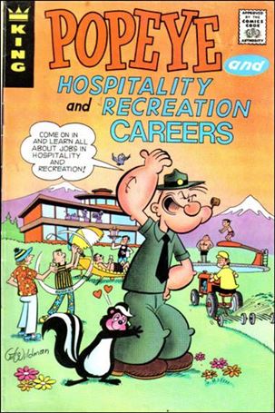 Popeye: King Educational Comics Giveaway issue 8