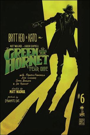 Green Hornet: Year One issue 6 Francesco Francavilla Cover