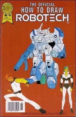 Official How to Draw Robotech issue 10