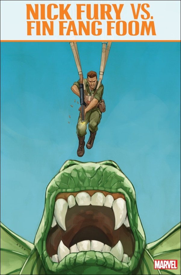 Nick Fury vs. Fin Fang Foom issue 1-C Phil Noto 1:25 Cover