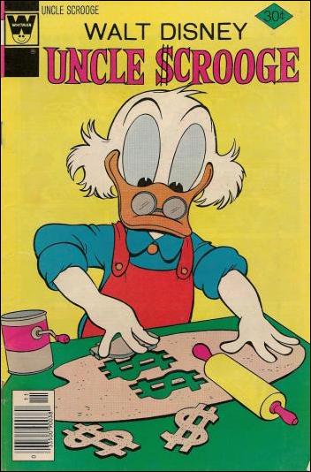 Walt Disney's Uncle Scrooge issue 146-B Whitman Cover