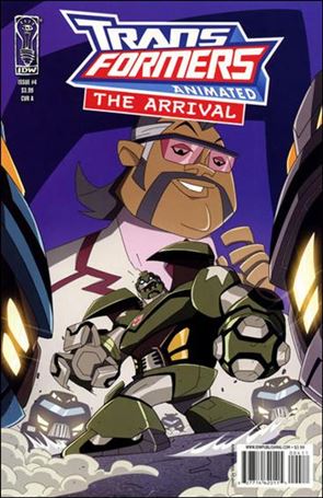Transformers Animated: The Arrival issue 4