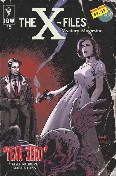 X-Files: Year Zero issue 5-B Robert Hack Subscription Cover