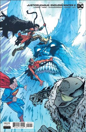 Justice League: Endless Winter issue 2-B Daniel Warren Johnson Cardstock Cover