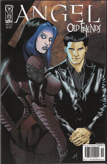 Angel: Old Friends issue 1 David Messina Cover