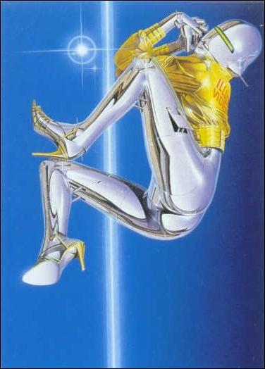 Sorayama: Sexy Robots And Pinups (Base Set) card 40 Golden Girl