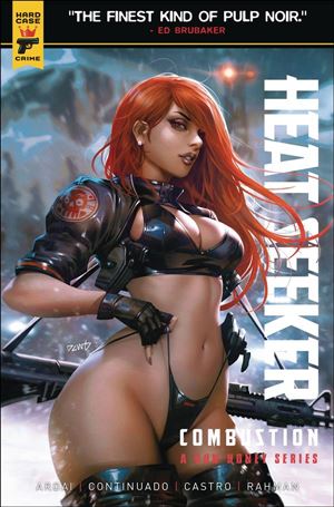 Heat Seeker: Combustion: A Gun Honey Series issue 2 Derrick Chew Cover