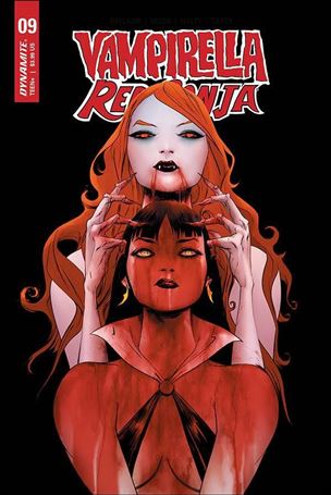 Vampirella / Red Sonja issue 9 Jae Lee Cover