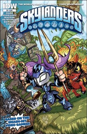Skylanders issue 4 Fico Ossio Cover