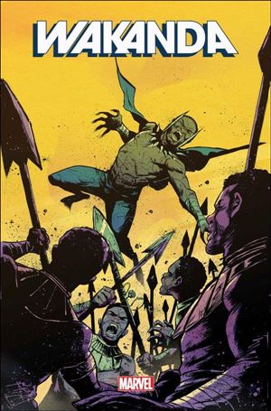 Wakanda issue 4-B Sanford Greene Cover