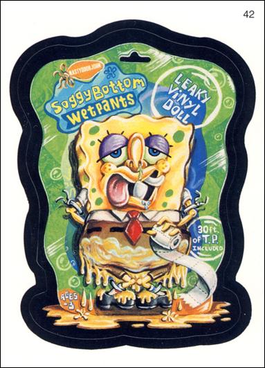 Wacky Packages All-New: Series 2 (Base Set)  card 42 Soggybottom Wetpants
