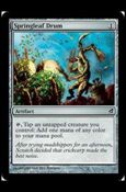 Magic the Gathering: Lorwyn (Base Set) card 261 Springleaf Drum
