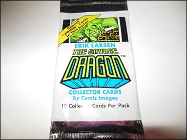 Savage Dragon card 2 Sealed Pack