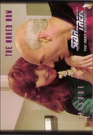 Star Trek: The Next Generation - The Episode Collection Season One (Base Set) card 18 The Naked Now, Episode 3C
