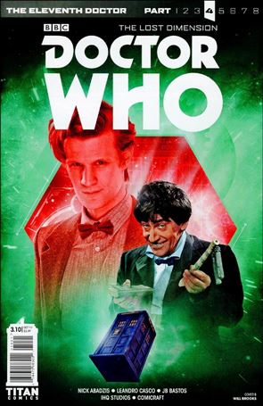 Doctor Who: The Eleventh Doctor Year Three issue 10-B Will Brooks Photo Subscription Cover