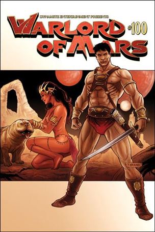 Warlord of Mars issue 100-C Fabiano Neves Cover