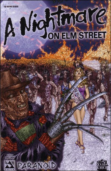 Nightmare on Elm Street: Paranoid issue 2-B Wraparound Cover