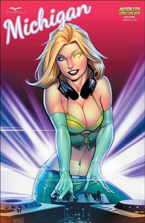 Robyn Hood: I Love NY issue 12-E Ale Garza Motor City Comic Con Cover 1/250